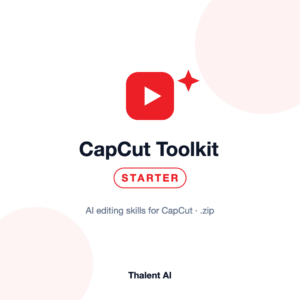 CapCut Toolkit — Starter